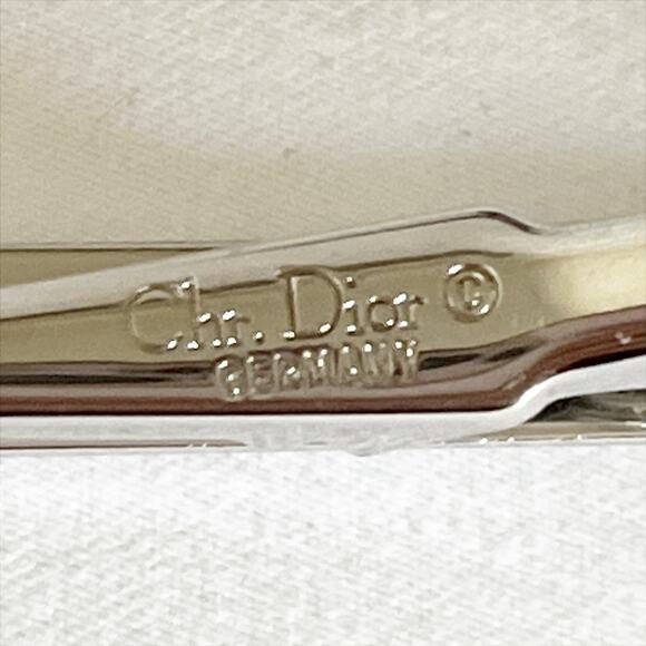 DIOR Vintage Floral Silk Tie and DIOR Silver Tie Clip Box - Picture 5 of 10